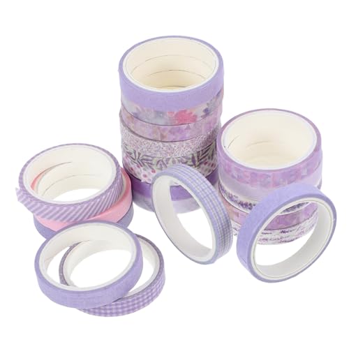 Angoily 20 Stück farbiges Washi-Tape Vintage Washi Tape Washi Tape zum Aufzeichnen Washi-Klebeband mit Blumen Abdeckband mit Blumenmuster Washi-Tape Flüsterpapier Angoily 20 Stück farbiges Washi-Tape Vintage Washi Tape Washi Tape zum Aufzeichnen Washi-Klebeband mit Blumen Abdeckband mit Blumenmuster Washi-Tape Flüsterpapier von Angoily