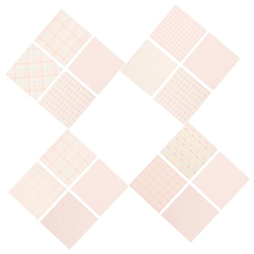 Angoily 200 Blatt Diy Scrapbook Hintergrundpapier Bastelpapier für Fotoalben Dekoration Papierblumen und Schulprojekte Muster und Farbenfroh von Angoily