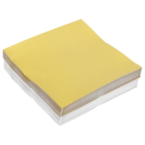 Angoily 200 Blatt Origami quadratisches Faltpapier buntes Bastelpapier schillerndes Faltpapier reflektierendes Bastelpapier Schokoladenfolienverpackung Glitter Faltpapier von Angoily