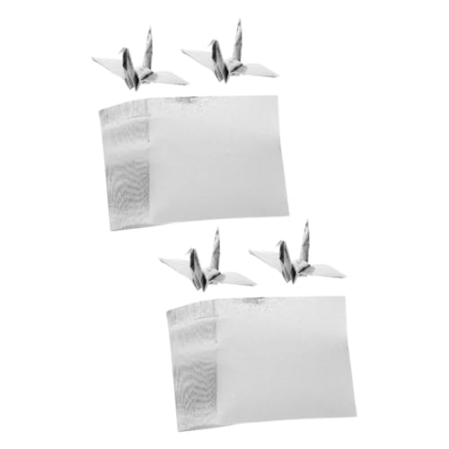 Angoily 200 Blatt Quadratisches Origami Papier Silber Einseitig Perlmutt Faltpapier DIY Bastelpapier für Kreative Handarbeiten Geschenkideen und Dekoration Angoily 200 Blatt Quadratisches Origami Papier Silber Einseitig Perlmutt Faltpapier DIY Bastelpapier für Kreative Handarbeiten Geschenkideen und Dekoration von Angoily