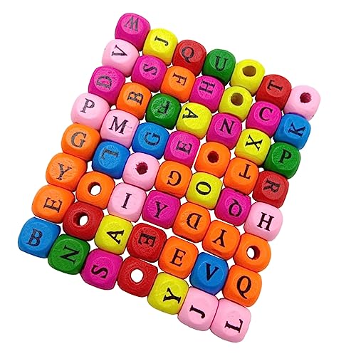 Angoily 200 Stück Buchstabenperlen aus Holz Perlen für Armband Buchstabenperlen Schmuck Buchstabenperlen zum Selbermachen ästhetische Perlen hölzern Colorful Angoily 200 Stück Buchstabenperlen aus Holz Perlen für Armband Buchstabenperlen Schmuck Buchstabenperlen zum Selbermachen ästhetische Perlen hölzern Colorful von Angoily