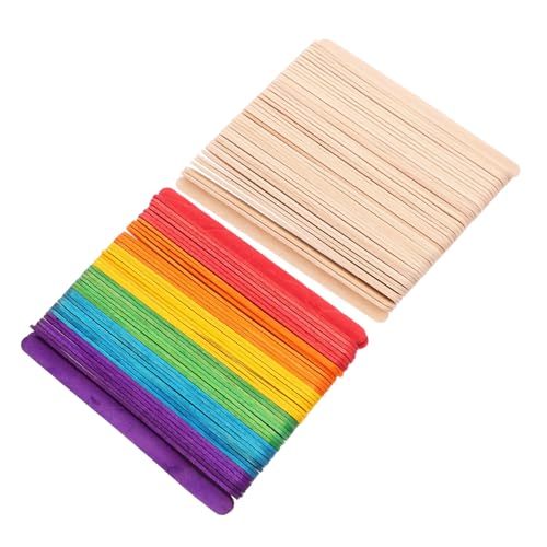 Angoily 200 Stück Bunte Jumbo Holzstäbchen Eisstiele Zum Basteln Langlebige Holz Craft Sticks Für DIY Kunstprojekte Schule Und Zuhause Bruchfest Vielseitig Für Kreative Anwendungen Angoily 200 Stück Bunte Jumbo Holzstäbchen Eisstiele Zum Basteln Langlebige Holz Craft Sticks Für DIY Kunstprojekte Schule Und Zuhause Bruchfest Vielseitig Für Kreative Anwendungen von Angoily
