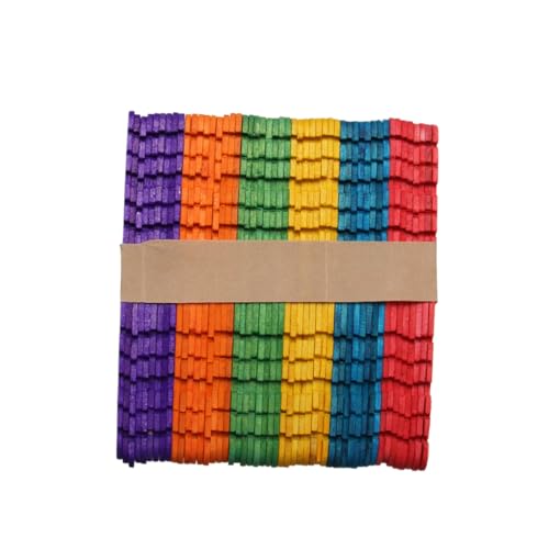 Angoily 200 Stück DIY Holzstäbchen Bastelset Bunte Holzleisten für Modellbau Kreative Handarbeiten Langlebig Leicht mit Lochdesign für Wanddeko Geburtstag Hochzeit Weihnachten Angoily 200 Stück DIY Holzstäbchen Bastelset Bunte Holzleisten für Modellbau Kreative Handarbeiten Langlebig Leicht mit Lochdesign für Wanddeko Geburtstag Hochzeit Weihnachten von Angoily