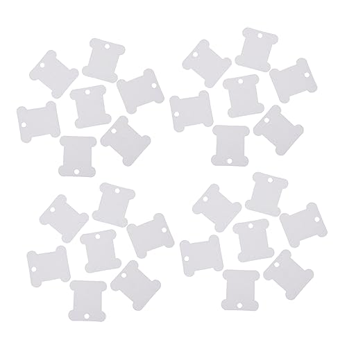 Angoily 200 Stück Diy Winderkarten für Stickgarn Praktische Papierkarten zur Organisation von Nähgarnen für Strickbegeisterte Nähliebhaber Verbessert die Effizienz und Verhindert von Angoily