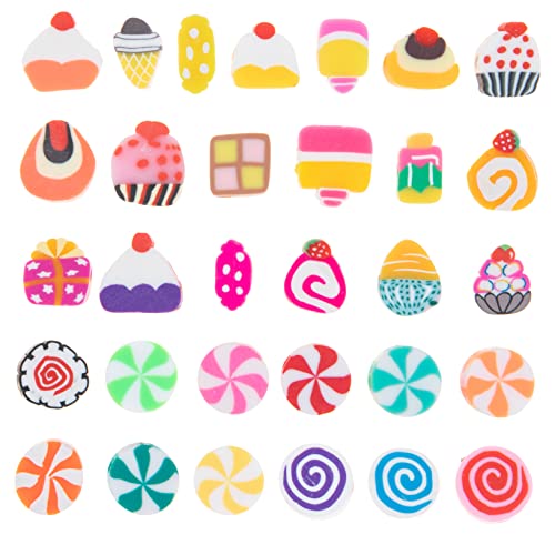 Angoily 200 Stück Frucht Themen Polymer Clay Perlen Handgemachte Charms für DIY Schmuckherstellung Süßigkeiten und für Armbänder und Angoily 200 Stück Frucht Themen Polymer Clay Perlen Handgemachte Charms für DIY Schmuckherstellung Süßigkeiten und für Armbänder und von Angoily
