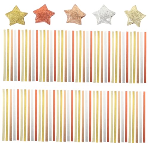 Angoily 200 Stück Glitzer Origami Papier für DIY Bastelprojekte Farbverlauf Sterne Faltpapier für Erwachsene für Kreative Papierarbeiten Angoily 200 Stück Glitzer Origami Papier für DIY Bastelprojekte Farbverlauf Sterne Faltpapier für Erwachsene für Kreative Papierarbeiten von Angoily
