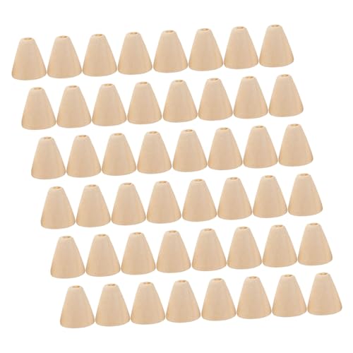 Angoily 200 Stück Handperlenmaterial Für Schmuck Rustikale Bauernhausperlen Holzperlen Mit Großem Loch Kegelperlen Charms Natürliche Holzperlen Perlen Zur Armbandherstellung Angoily 200 Stück Handperlenmaterial Für Schmuck Rustikale Bauernhausperlen Holzperlen Mit Großem Loch Kegelperlen Charms Natürliche Holzperlen Perlen Zur Armbandherstellung von Angoily