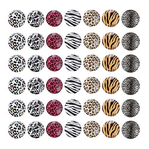 Angoily 200 Stück Leopardenmuster DIY Patches Gemstein Aufkleber für Schmuckherstellung für Armbänder Anhänger und Kreative Bastelprojekte Angoily 200 Stück Leopardenmuster DIY Patches Gemstein Aufkleber für Schmuckherstellung für Armbänder Anhänger und Kreative Bastelprojekte von Angoily