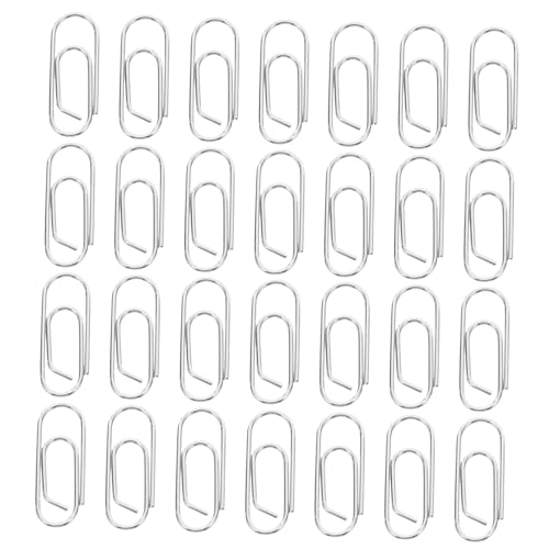 Angoily 200 Stück Metall Mini Büroklammern Kleine Papierclips für Dokumentenorganisation Journaling Praktisch Vielseitig Einsetzbar für Büro Schule und Zuhause von Angoily