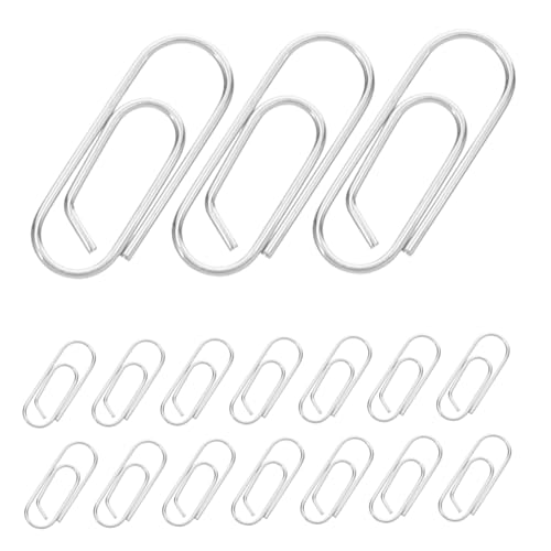 Angoily 200 Stück Metall Mini Büroklammern Kleine Papierklammern Dokumentenklammern Papierordner Clips Für Büro Organisation Studenten Memo Notizen Angoily 200 Stück Metall Mini Büroklammern Kleine Papierklammern Dokumentenklammern Papierordner Clips Für Büro Organisation Studenten Memo Notizen von Angoily