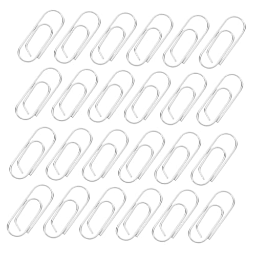 Angoily 200 Stück Mini Metall Büroklammern Nickel Kleine Dokumenten Clips Starke Papierhalter Für Büro Schule Organizer Memo Sortierung von Angoily