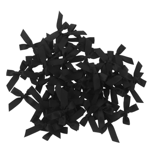Angoily 200 Stück Mini -band Bogen Kleine Satinschleifen Mini-satinschleifen Zum Basteln Kleine Schleife Satinband Tortenaufsatz Mit Schleife Polyester Schwarz Angoily 200 Stück Mini -band Bogen Kleine Satinschleifen Mini-satinschleifen Zum Basteln Kleine Schleife Satinband Tortenaufsatz Mit Schleife Polyester Schwarz von Angoily