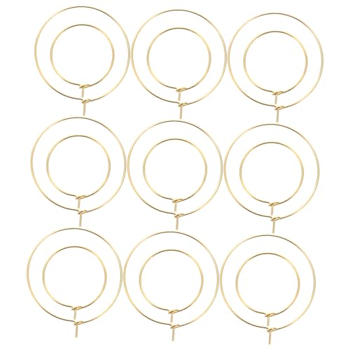 Angoily 200 Stück Ohrring Creolen Rund Schmuck Herstellung DIY Zubehör Weinglas Charms Ringe für Anfängerfreundliche Bastelideen und Vielseitige Ohrringgestaltung Angoily 200 Stück Ohrring Creolen Rund Schmuck Herstellung DIY Zubehör Weinglas Charms Ringe für Anfängerfreundliche Bastelideen und Vielseitige Ohrringgestaltung von Angoily