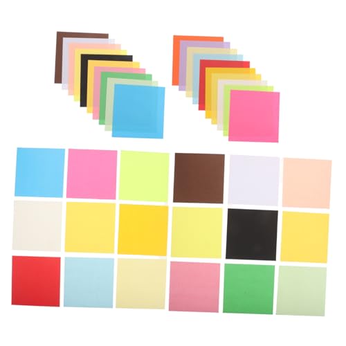 Angoily 200 Stück Origami Papier Doppelseitig Leuchtende Farben Bastelpapier für Diy Handwerk Schulprojekte und Origami Kraniche für Anfänger und Kreative Kunstprojekte Angoily 200 Stück Origami Papier Doppelseitig Leuchtende Farben Bastelpapier für Diy Handwerk Schulprojekte und Origami Kraniche für Anfänger und Kreative Kunstprojekte von Angoily