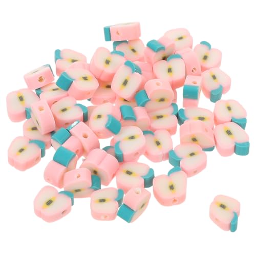 Angoily 200 Stück Polymer Clay Apfel Perlen mit Großem Loch Bunte Weiche Frucht Spacer Perlen für DIY Schmuckherstellung Kompatibel mit Armbändern Halsketten und Ohrschmuck Vielseitig für Angoily 200 Stück Polymer Clay Apfel Perlen mit Großem Loch Bunte Weiche Frucht Spacer Perlen für DIY Schmuckherstellung Kompatibel mit Armbändern Halsketten und Ohrschmuck Vielseitig für von Angoily
