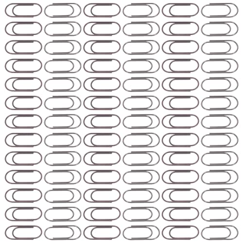 Angoily 200 Stück Retro Mini Büroklammern Elegante Metall Papierclips für Büro und Zuhause Vintage Design für Bastelarbeiten Starker Halt und Kompakte Angoily 200 Stück Retro Mini Büroklammern Elegante Metall Papierclips für Büro und Zuhause Vintage Design für Bastelarbeiten Starker Halt und Kompakte von Angoily