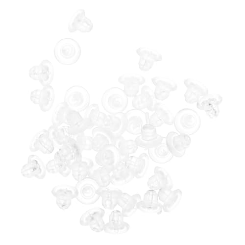 Angoily 200 Stück Teiliges Transparente Ohrring Stopper Ohrstecker Verschlüsse Weiche DIY Schmuckzubehör Flexibel Sicher für Ohrstecker Alltag Party Angoily 200 Stück Teiliges Transparente Ohrring Stopper Ohrstecker Verschlüsse Weiche DIY Schmuckzubehör Flexibel Sicher für Ohrstecker Alltag Party von Angoily