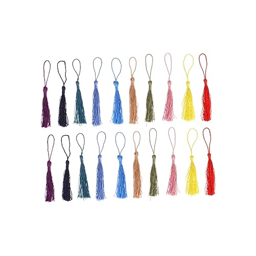 Angoily 200 Stück Teiliges Vintage Quasten Anhänger für DIY Kunsthandwerk Bunte Handy und Wanddeko Hochwertige Quasten für Schmuck Taschen Lesezeichen Party und Angoily 200 Stück Teiliges Vintage Quasten Anhänger für DIY Kunsthandwerk Bunte Handy und Wanddeko Hochwertige Quasten für Schmuck Taschen Lesezeichen Party und von Angoily