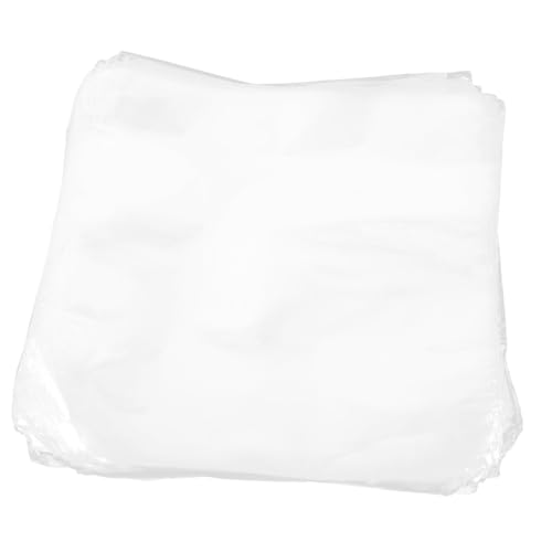 Angoily 200 Stück Transparente Wasserdichte Hitzeschrumpfbeutel für Badebomben Seifen und DIY Bastelarbeiten Hohe Schrumpfrate Vielseitig Einsetzbar Schützende Verpackung von Angoily