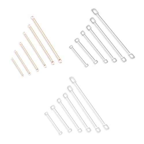 Angoily 200 Stück dekorativer Schmuck Silberne Schmuckteile Schmuckzubehör Silberne Ohrringteile Anhänger für die Schmuckherstellung Reiz Sterling ohrring zubehör selber machen Silver Angoily 200 Stück dekorativer Schmuck Silberne Schmuckteile Schmuckzubehör Silberne Ohrringteile Anhänger für die Schmuckherstellung Reiz Sterling ohrring zubehör selber machen Silver von Angoily