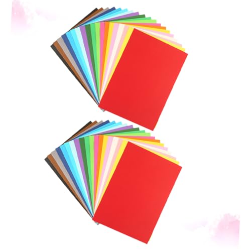Angoily 200Stücke Farbiges Origami Papier Für Bastelpapier Mit Verschiedenen Farben Faltpapier Für DIY Projekte Und Kindergartenaktivitäten Sicher von Angoily