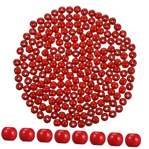 Angoily 200pcs Holzperlen Zum Erstellen Runder Loser Abstandshalterperlen Zum Herstellen Von Halskettenarmband Girlande Wohnkultur Bulk Holzhandwerk 12mm Angoily 200pcs Holzperlen Zum Erstellen Runder Loser Abstandshalterperlen Zum Herstellen Von Halskettenarmband Girlande Wohnkultur Bulk Holzhandwerk 12mm von Angoily