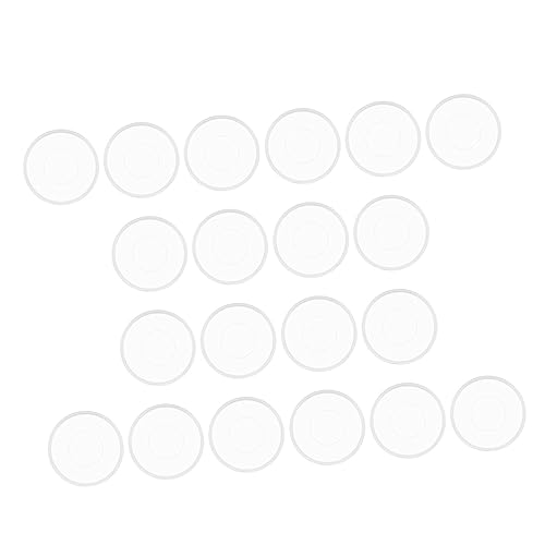 Angoily 20Stücke Lose Binderinge Transparente Binder Discs Flexible Buchbinderinge für Schule und Büro für Notizbücher und Scrapbooking Hochwertige Verarbeitung Angoily 20Stücke Lose Binderinge Transparente Binder Discs Flexible Buchbinderinge für Schule und Büro für Notizbücher und Scrapbooking Hochwertige Verarbeitung von Angoily