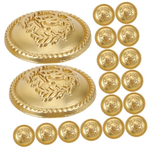 Angoily 20Stücke Retro Nähknöpfe Metallknöpfe im Britischen Stil Dekorative Kleidungsknöpfe für DIY Bastelprojekte Runde Knöpfe Antikem für Anzüge Mäntel und Mehr Angoily 20Stücke Retro Nähknöpfe Metallknöpfe im Britischen Stil Dekorative Kleidungsknöpfe für DIY Bastelprojekte Runde Knöpfe Antikem für Anzüge Mäntel und Mehr von Angoily