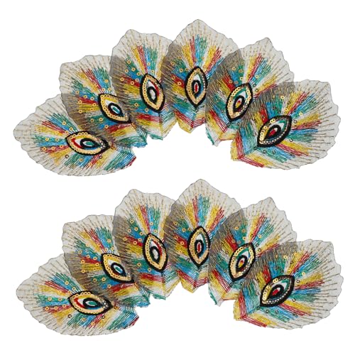 Angoily 20pcs Modes Pfauen Stickflecken Für Festivaldekor Und DIY -kleidung Leicht Zu Eisen Auf Anwälte Oder Nähte Ideal Für Bühnenkostüme Angoily 20pcs Modes Pfauen Stickflecken Für Festivaldekor Und DIY -kleidung Leicht Zu Eisen Auf Anwälte Oder Nähte Ideal Für Bühnenkostüme von Angoily