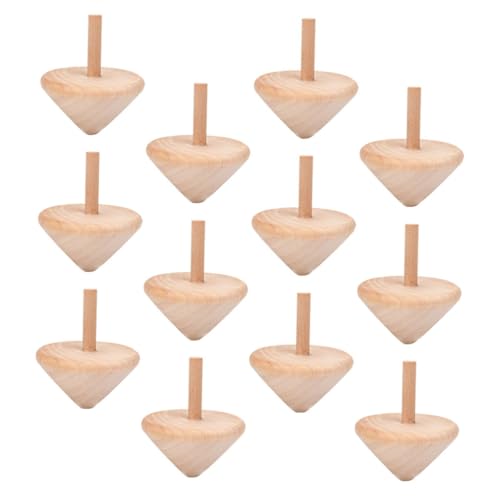 Angoily 24 STK. Teiliges Holz zum Selbstgestalten Drehbarer DIY für und Bastelset Feinmotorik und Spaß von Angoily
