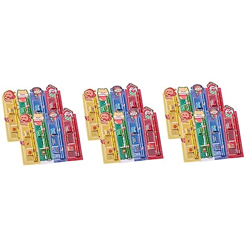 Angoily 24 Sätze Teiliges Weihnachts Bleistiftset für Radiergummi Bunte Schulstifte für Schüler Süßes Zeichen und Schreibset Geschenkidee für Unterricht Party und Weihnachtsfeier Angoily 24 Sätze Teiliges Weihnachts Bleistiftset für Radiergummi Bunte Schulstifte für Schüler Süßes Zeichen und Schreibset Geschenkidee für Unterricht Party und Weihnachtsfeier von Angoily