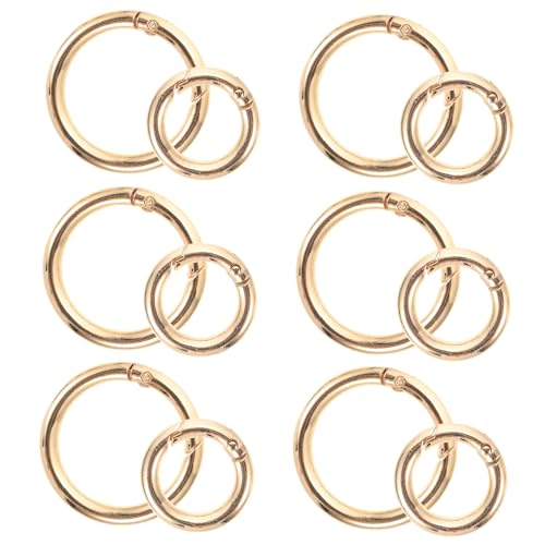 Angoily 24 Stck. Teiliges Bunter Feder O Ringe Runde Schlüsselanhänger mit Schnalle für Taschen Diy Zubehör und Mehr Angoily 24 Stck. Teiliges Bunter Feder O Ringe Runde Schlüsselanhänger mit Schnalle für Taschen Diy Zubehör und Mehr von Angoily
