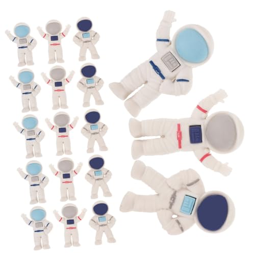 Angoily 24 Stück Astronauten-Korrekturreibe Geburtstag thematisiert Figur Stern Junge radiergummi lustige radiergummis Cartoon-Mini-Radiergummis kleine Radiergummis von Angoily