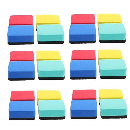 Angoily 24 Stück Magnetische Whiteboard Radierer Eva Tafelradierer und Abwischbare Radierer für Schule Büro und Zuhause Waschbar Ergonomisch Angoily 24 Stück Magnetische Whiteboard Radierer Eva Tafelradierer und Abwischbare Radierer für Schule Büro und Zuhause Waschbar Ergonomisch von Angoily