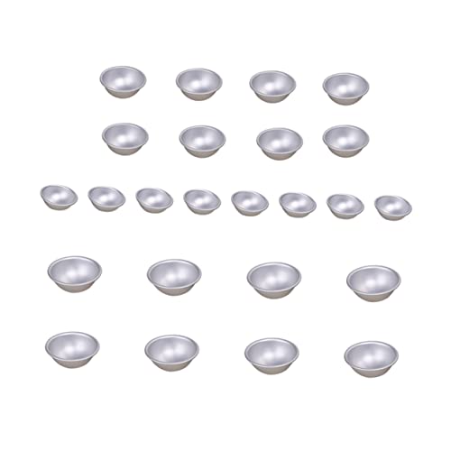Angoily 24 Stück Teiliges Halbkugel Badekugel Form für DIY Badeperlen Herstellung Langlebiges Sicheres Praktische Badekugeln Bastelhilfe für Bad und Angoily 24 Stück Teiliges Halbkugel Badekugel Form für DIY Badeperlen Herstellung Langlebiges Sicheres Praktische Badekugeln Bastelhilfe für Bad und von Angoily