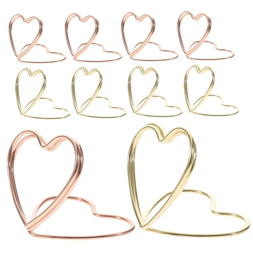 Angoily 24 Stück Teiliges Herzförmige Büroklammern aus Legierung Dekorative Aktenklammern für Dokumente und Notizen Kreative Office Paper Clips in Roségold und Gold Vielseitig für Schule Angoily 24 Stück Teiliges Herzförmige Büroklammern aus Legierung Dekorative Aktenklammern für Dokumente und Notizen Kreative Office Paper Clips in Roségold und Gold Vielseitig für Schule von Angoily