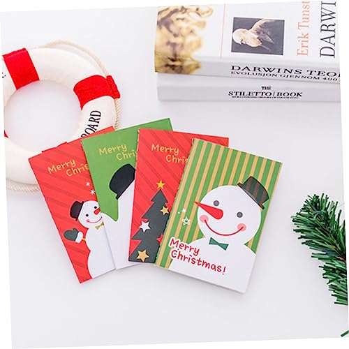 Angoily 24 Stück Teiliges Weihnachts Notizbuch mit Süßen Cartoon Motiven Kleines Pocket Notizheft für Schule und Büro als für Schüler und Freunde zu Weihnachten von Angoily