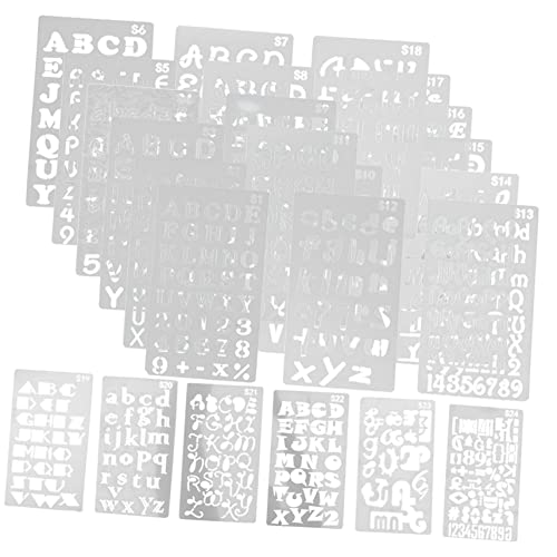 Angoily 24 Stück Vorlage Für Englisches Alphabet Klein Große Schablonenbuchstaben Brief Großbuchstaben-alphabet-schablonen Zeichnung Schablonen Formen Malen Nummer Schablone Das Haustier Angoily 24 Stück Vorlage Für Englisches Alphabet Klein Große Schablonenbuchstaben Brief Großbuchstaben-alphabet-schablonen Zeichnung Schablonen Formen Malen Nummer Schablone Das Haustier von Angoily