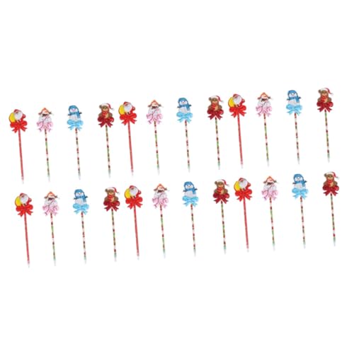 Angoily 24 Teiliges Leuchtendes Kugelschreiber mit Kreativem Weihnachtsdesign Glattes Schreiben Langlebig und Tragbar für Schüler und Schulbedarf Angoily 24 Teiliges Leuchtendes Kugelschreiber mit Kreativem Weihnachtsdesign Glattes Schreiben Langlebig und Tragbar für Schüler und Schulbedarf von Angoily