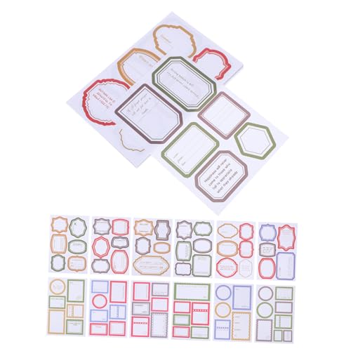 Angoily 24-teiliges Vintage-notizblock-set, Retro-notizaufkleber, Selbstklebende Notizen Für Journaling Und Scrapbooking, Ideal Für Den Einsatz Im Büro Und Zu Hause von Angoily