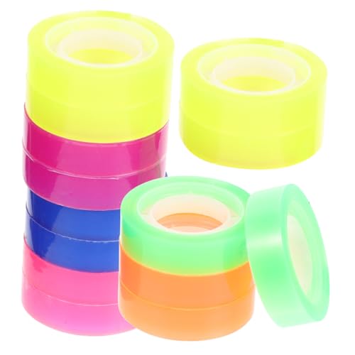 Angoily 24Rollen Transparente Klebebandrollen für Büro und DIY zum Verpacken Basteln und Versiegeln Klebebänder mit Haftung Angoily 24Rollen Transparente Klebebandrollen für Büro und DIY zum Verpacken Basteln und Versiegeln Klebebänder mit Haftung von Angoily