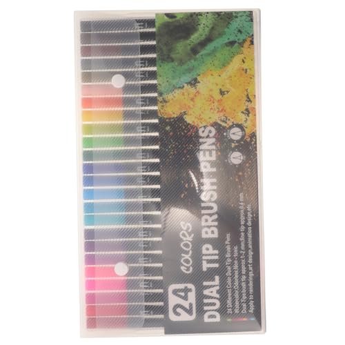 Angoily 24Stücke Teiliges Farbstifte für Doppeltätige Wasserfarben Marker für Kreative Projekte Holz Stoff und als für Geburtstage und Besondere Angoily 24Stücke Teiliges Farbstifte für Doppeltätige Wasserfarben Marker für Kreative Projekte Holz Stoff und als für Geburtstage und Besondere von Angoily