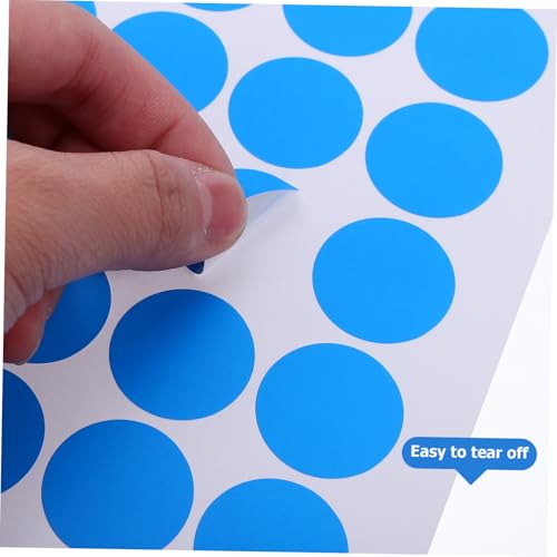 Angoily 25 Blatt Wasserfeste Selbstklebende Runde Etiketten Bögen mit Aufklebern Langlebig und Vielseitig für Verpackungen Diy-beschriftung Lebensmittel Medikamentenmarkierung Angoily 25 Blatt Wasserfeste Selbstklebende Runde Etiketten Bögen mit Aufklebern Langlebig und Vielseitig für Verpackungen Diy-beschriftung Lebensmittel Medikamentenmarkierung von Angoily