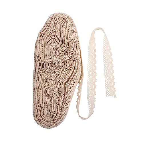 Angoily 25 Spitzenband Spitzenkante trimmen Nähen von Applikationen Nähband Stoff Hochzeitsapplikation Spitze DIY Bastelspitze Hochzeitsdeko Spitze Baumwolle Beige Angoily 25 Spitzenband Spitzenkante trimmen Nähen von Applikationen Nähband Stoff Hochzeitsapplikation Spitze DIY Bastelspitze Hochzeitsdeko Spitze Baumwolle Beige von Angoily