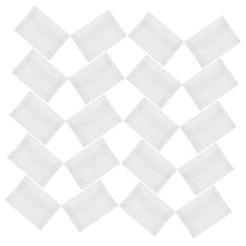 Angoily 25 Stück Halbtransparente Glassine Umschläge Robuste Briefumschläge für Scrapbooking Tickets Briefmarken Transparente Papiertüten für Hochzeiten und Geschenkverpackungen von Angoily
