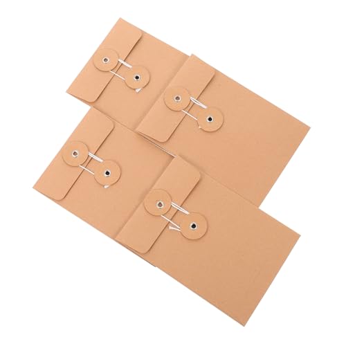 Angoily 25 Stück Kraftpapier Dokumententaschen mit Schnurverschluss Umweltfreundliche Projektmappen Stabile Aufbewahrungstaschen für Akten und Fotos Recyclingfähig Praktisch für Büro und Angoily 25 Stück Kraftpapier Dokumententaschen mit Schnurverschluss Umweltfreundliche Projektmappen Stabile Aufbewahrungstaschen für Akten und Fotos Recyclingfähig Praktisch für Büro und von Angoily