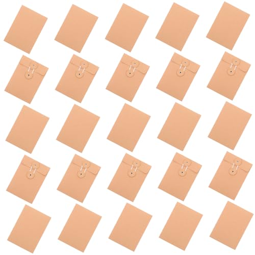 Angoily 25 Stück Kraftpapier Dokumentenumschläge Robuste Aufbewahrungstaschen für Fotos Dokumente für Unterlagen Rechnungen Klassisches Design mit Schnurverschluss Angoily 25 Stück Kraftpapier Dokumentenumschläge Robuste Aufbewahrungstaschen für Fotos Dokumente für Unterlagen Rechnungen Klassisches Design mit Schnurverschluss von Angoily