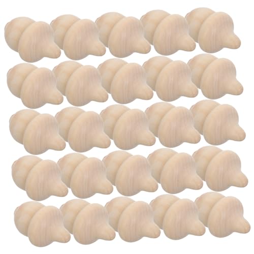 Angoily 25 Stück Teiliges DIY Holz Natürliche Holzstruktur Malspielzeug Flexibles Hamsterspielzeug Handgefertigte Holzdekoration Angoily 25 Stück Teiliges DIY Holz Natürliche Holzstruktur Malspielzeug Flexibles Hamsterspielzeug Handgefertigte Holzdekoration von Angoily