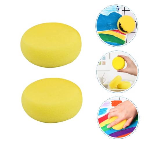 Angoily 25 Stück Teiliges Künstler Rund Super Saugfähige für Aquarell Acrylfarben Wiederverwendbar Einfach zu Reinigen für Malerei Basteln und Gesichtsbemalung Angoily 25 Stück Teiliges Künstler Rund Super Saugfähige für Aquarell Acrylfarben Wiederverwendbar Einfach zu Reinigen für Malerei Basteln und Gesichtsbemalung von Angoily