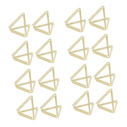 Angoily 25 Stück Teiliges Memo Clip Doppel Dreieck Metallclips in Gold Vielseitige Foto und Nachrichtenklemmen Langlebig und Dekorativ für Büro Hochzeit und Fotowand Dekoration Angoily 25 Stück Teiliges Memo Clip Doppel Dreieck Metallclips in Gold Vielseitige Foto und Nachrichtenklemmen Langlebig und Dekorativ für Büro Hochzeit und Fotowand Dekoration von Angoily